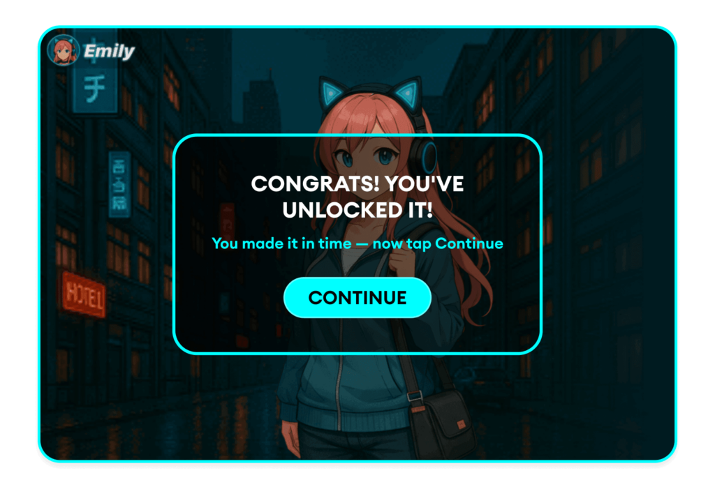 Zeydoo interactive offer funnel example: step 2