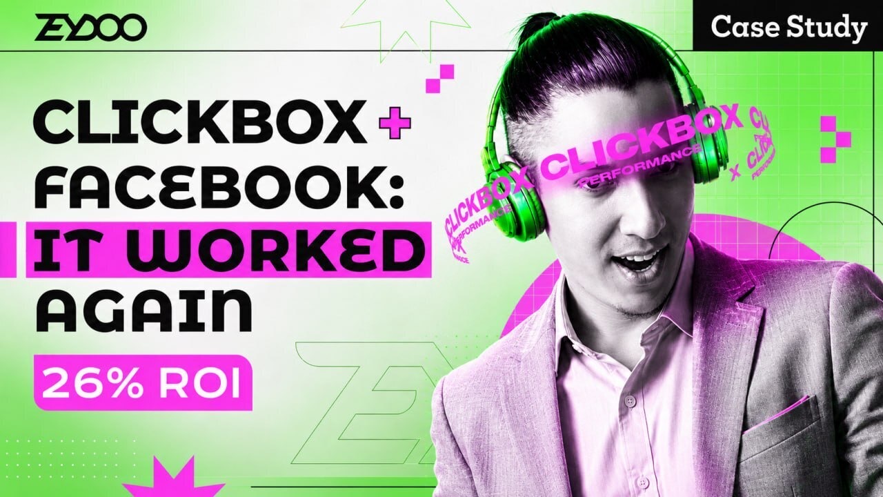 Zeydoo Clickbox offer brought 26% ROI within 2 months