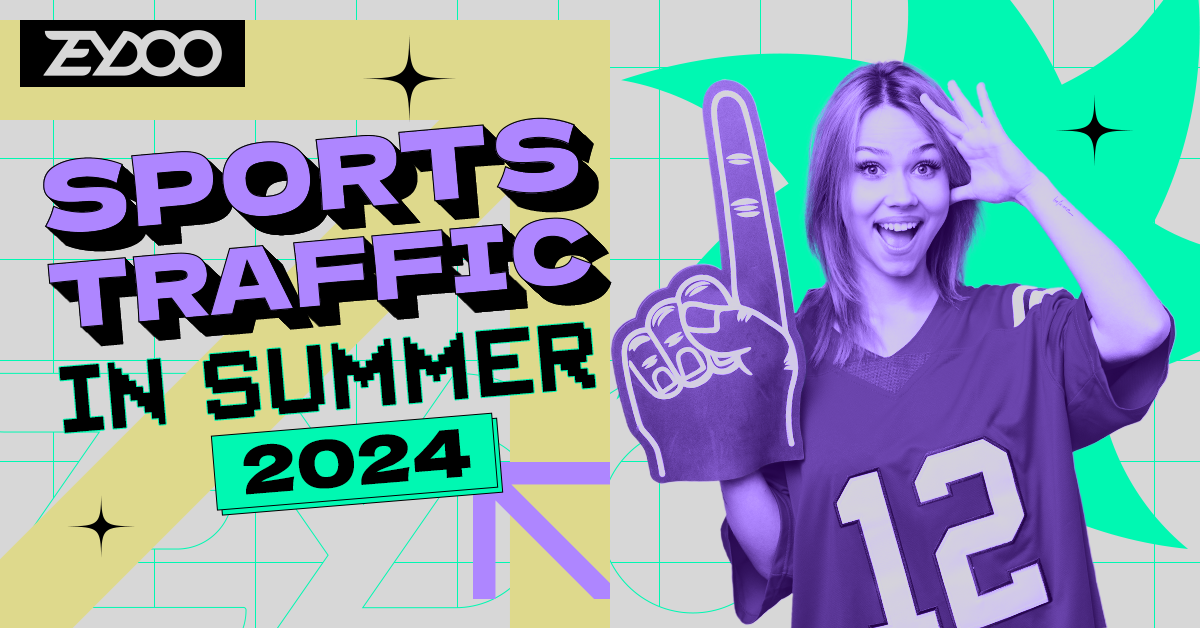 Sports traffic in summer 2024