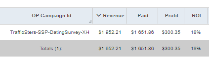 Performance Analysis - revenue-profit-ROI